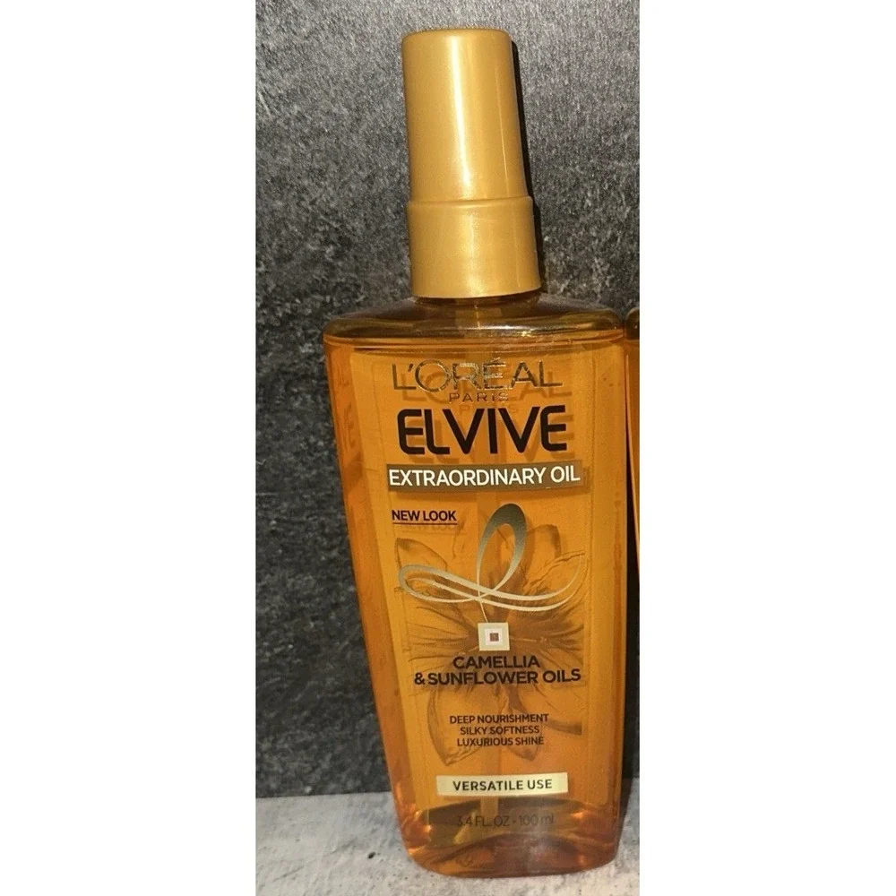 Loreal Elvive Extraordinary Oil Camellia & Sunflower Oils Hair Spray Serum 3.4oz